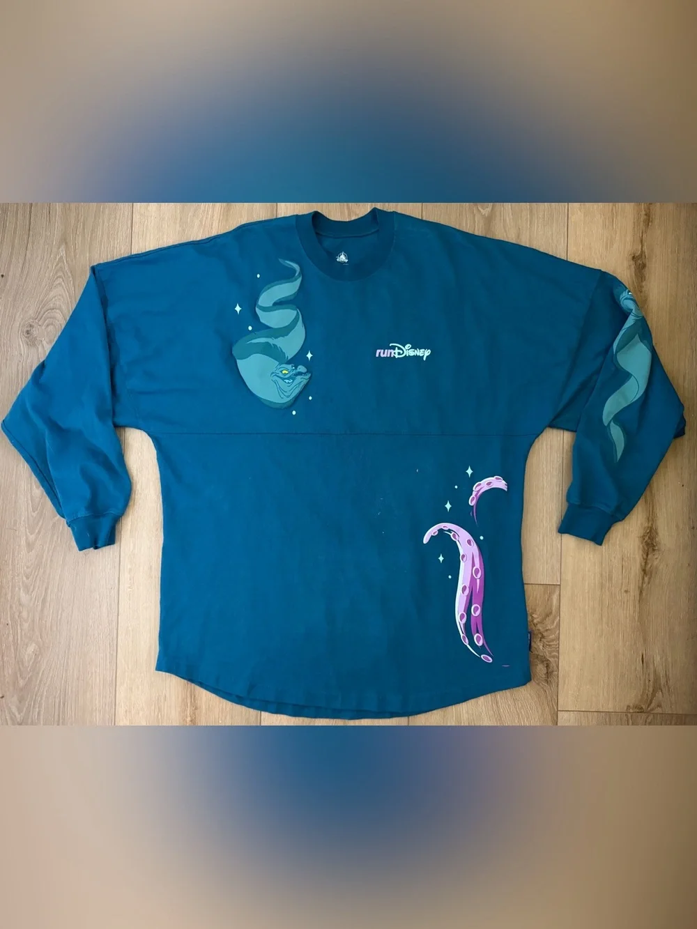runDisney 2021 Ursula Wickedly Delicious Spirit Jersey EUC